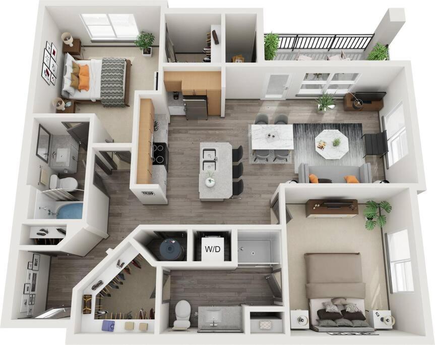 Downtown Augusta Beauty 2 Bed Apt Экстерьер фото